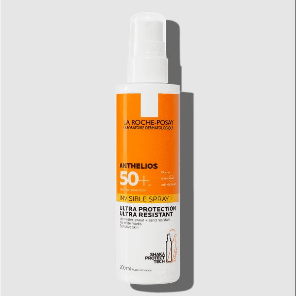 Anthelios Spray Invisibile SPF50+ - Protezione solare molto alta extra resistente - Shaka protect tech - 200 ml
